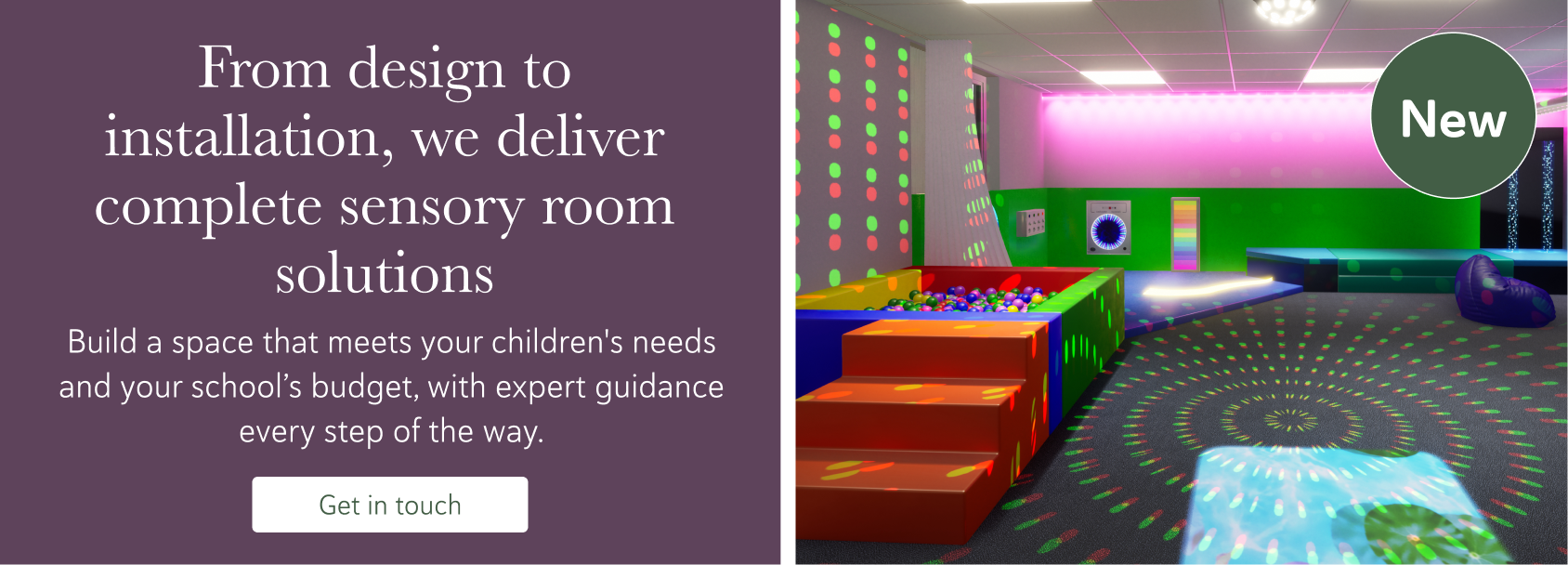 sensory room banner